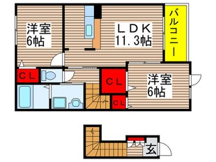 アルドーレの物件間取画像